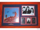 RUSH HEMISPHERES SIGNED DISPLAY PRESENTATION LOOK