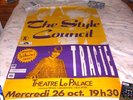 STYLE COUNCIL/JAM/WELLAR/MOD RARE CONCERT POSTER