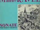 RAVEL Sonate Gautier Levy LDZ-M 8145 LEGENDARY RARITY