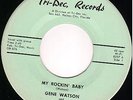 ROCKABILLY 45-  GENE WATSON-My rockin baby