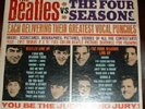 THE BEATLES vs THE FOUR SEASONS 2 RECORD SET