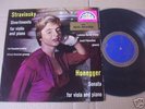 IDA HAENDEL Violin Stravinsky Divertimento Supraphon 10