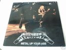 METALLICA  METAL UP YOUR ASS DBLE LP CLEAR VINYL