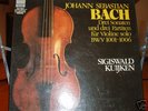 Sigiswald Kuijken Bach Violin Sonatas&Partitas 3LPs