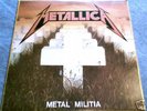 metallica. metal militia lp. rare. slayer. megadeth.