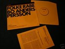 FOLKE RABE / BO ANDERS PERSSON, LP, Wergo, Insert