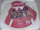METALLICA JUMP IN THE FIRE/ UNCUT SHAPE PICTURE DISC