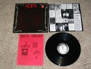 NOFX LIBERAL ANIMATION LP,WASSAIL RECORDS.RARE