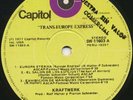 KRAFTWERK Trans-Europe Express LP from PERU