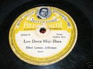 RARE BLIND LEMON JEFFERSON PARAMOUNT PIC LABEL