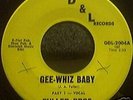 Fuller Bros. North Soul 45 Mint - Gee-Whiz Baby 2004