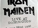 iron maiden 3 lp live  at donington rare editon limited