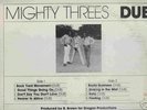 MIGHTY THREES Mighty Threes Dub APRIL LP killer dub