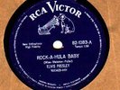 ELVIS PRESLEY Mega rare Brazil 78 rpm RCA blue label
