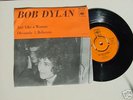 BOB DYLAN   Sweden 45 PS    Just Like A Woman  RARE