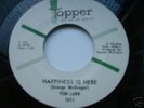 TOBI LARK, HAPPINESS IS HERE ON TOPPER. WHITE LABLE