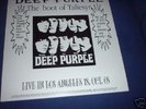 Deep Purple LP The Boot of Taliesyn