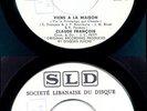 Claude Francois Lebanese White Label 45 Disques Fleche