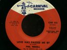 PHIL TERRELL 45 RPM Promo CARNIVAL Northern Soul