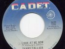 ORG. rare soul 45 TERRY CALLIER :  Look At Me Now CADET