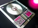 WoW U2 PLATINUM RECORD AWARD, 