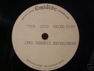, JIMI HENDRIX ACETATE 45, THE WIND CRIED MARY