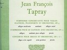 CHARLIN:J.F.TAPRAY BY ROBERT GENDRE(violin) FRENCH LP