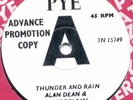 Alan Dean Problems Thunder and rain RGM Pye Promo Mint