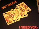 NETWORK * I Need You * Lp 1984 Rams Horn 