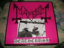 MAYHEM - DEATHCRUSH ORIGINAL POSERCORPSE LP burzum