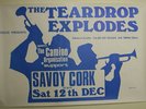 TEARDROP EXPLODES SAVOY, CORK POSTER 12 DEC (NO YEAR ST