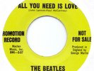 THE BEATLES  ALL YOU NEED IS LOVE PROMO 45 RPM RECORD