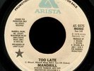 Rare Modern MANDRILL 'Too Late' Arista stock