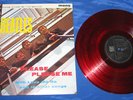 BEATLES PLEASE PLEASE ME Japan RED VINYL MONO+OBI