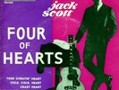RARE JACK SCOTT Four of Hearts Top Rank AUSTRALIA  EP