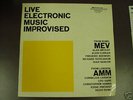 LIVE ELECTRONIC MUSIC IMPROVISED AMM MEV SPACECRAFT WLP