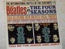 CLASSIC ROCK LP THE BEATLES VS FOUR SEASONS W POSTER