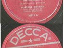 Decca Marlene Dietrich record n° 50113