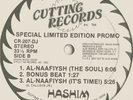 HASHIM PRIMROSE PATH/SOUL PROMO ONLY 12