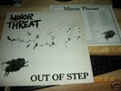 MINOR THREAT Out Of Step FIRST PRESS LP BLACK COVER