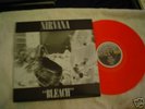 NIRVANA - BLEACH LP ORIGINAL AUSTRALIAN RED VINYL