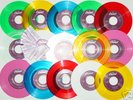 beatles juke box colored vinyl set mint & title strips