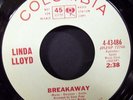RARE SOUL 45 - LINDA LLOYD - BREAKAWAY - COL. DEMO