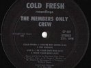 THE MEMBERS ONLY CREW - BE YOUR OWN MAN 