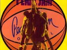 PEARL JAM TEN RARE BASKETBALL VINYAL PICTURE DISC LP