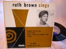 Rare Ruth Brown EP R&B Doo Wop Atlantic 45 VG+++