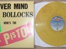 Sex Pistols Never Mind the Bollocks LP Yellow Vinyl