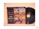 ELVIS PRESLEY-AUTOGRAPHED-1957 RECORD EP.LOVE ME TENDER