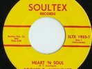 rare funk 45 BOOKER T. AVERHEART - HEART 'N SOUL