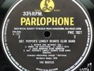 Beatles - Sgt. Pepper UK Rare 2nd Press *MONO*  Variant